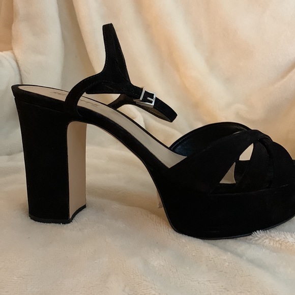 ❤️ $148.00 NWT SCHUTZ nubuck platform heel - Picture 4 of 9